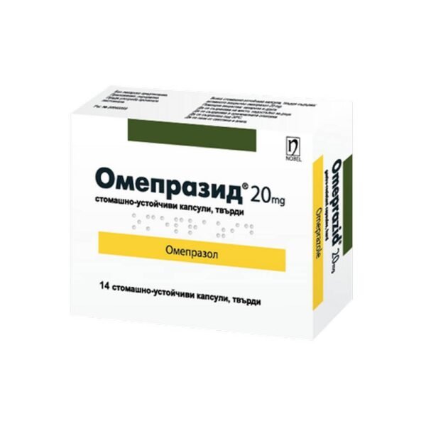 Heartburn -NOBEL PHARMA Omeprazid 20 mg,