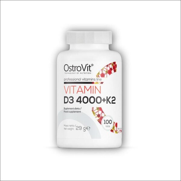 Vitamin D3 (4000 IU) - Vitamin D3 4000 + K2 100 Tablets