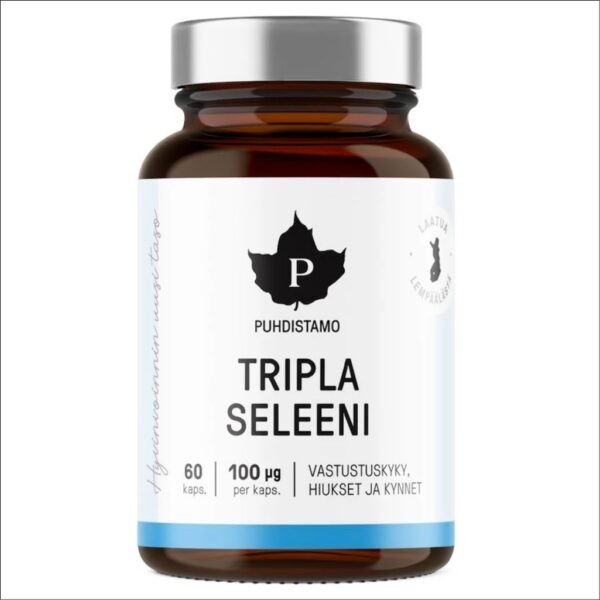 Selenium - Puhdistamo Triple Selenium 60 Capsules