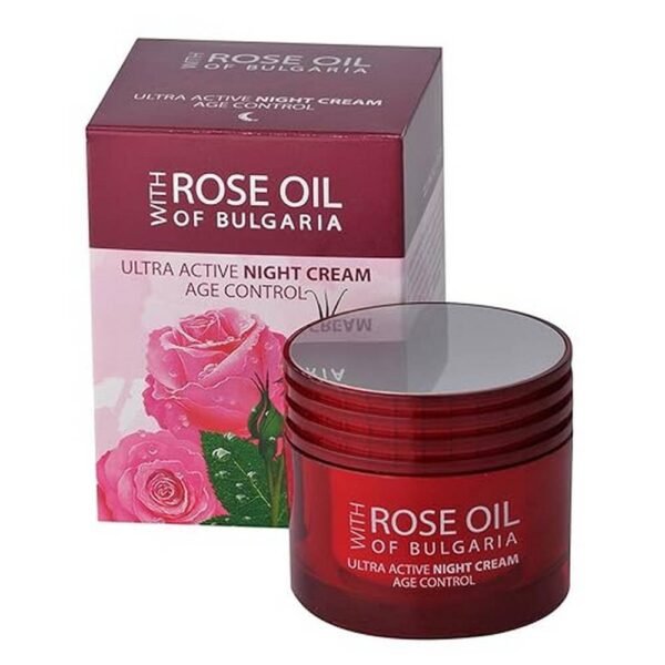 Dry skin - Rose of Bulgaria Ultra active night cream Age Control,