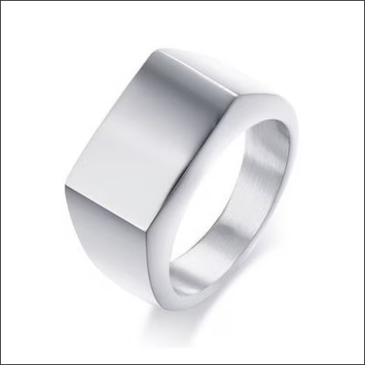 signet ring jewelry gift men's ring solid;chevalière bijoux cadeau bague homme solide