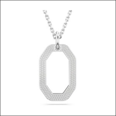 Swarovski Dextera Pendant Octagon Shape Medium ;Pendentif Swarovski Dextera Forme Octogonale Medium