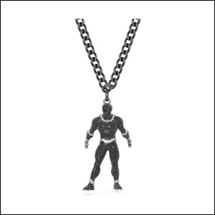 Swarovski Marvel Black Panther Necklace Black Panther (5650573);Collar Swarovski Marvel Pantera Negra Pantera Negra (5650573)
