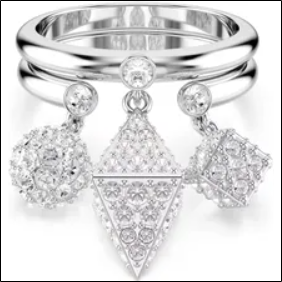 Swarovski ring;Anillo de Swarovski
