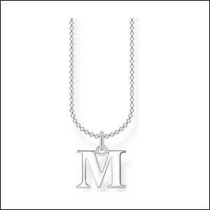 Thomas Sabo Necklace Letter (KE20xx-001-21) M (KE2022-001-21);Collar Thomas Sabo Letra (KE20xx-001-21) M (KE2022-001-21)