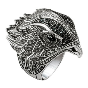 Thomas Sabo Rebel at Heart Falcon (TR2066-641-11);Halcón rebelde de corazón Thomas Sabo (TR2066-641-11)