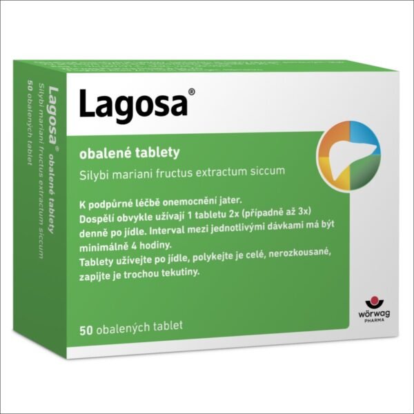 Contains silymarin, a natural milk thistle extract-LAGOSA POR TBL OBD 50