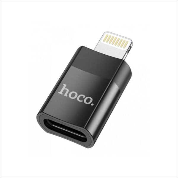 Hoco UA17 Apple Lightning (M) / USB-C OTG (F) adapter.