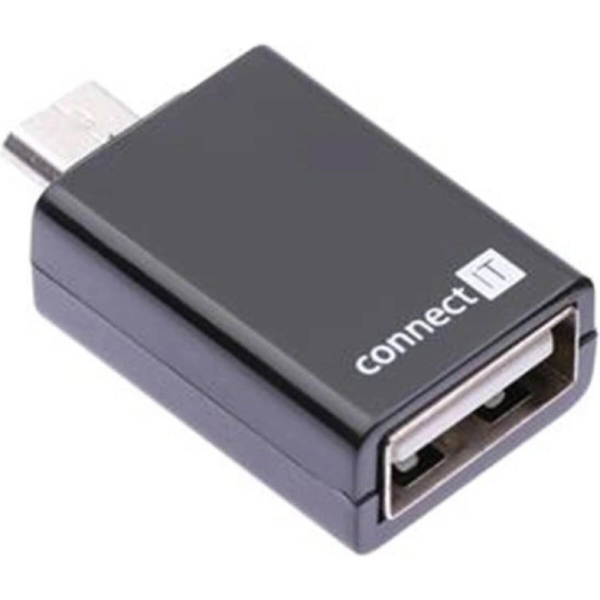 If your smartphone is equipped with USB OTG, or USB On-The-Go, and also has a Micro USB port, you can use this miniature microUSB to USB adapter to expand its capabilities.