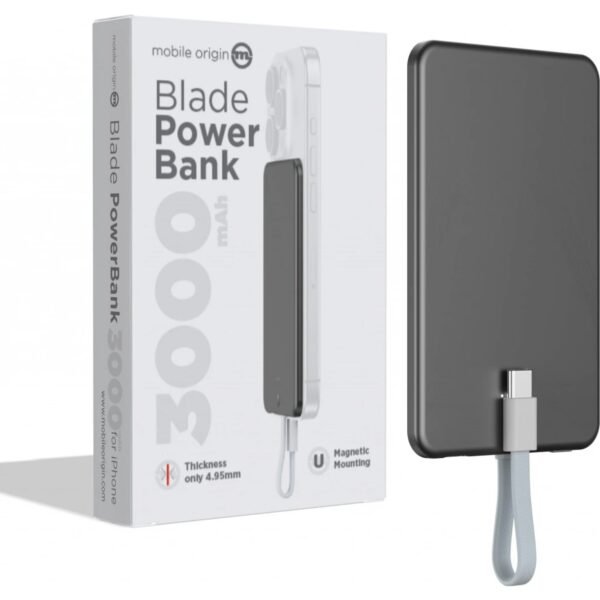 Blade PowerBank 3,000 mAhBlade PowerBank is the perfect solution when you need a reliable power source on the go.