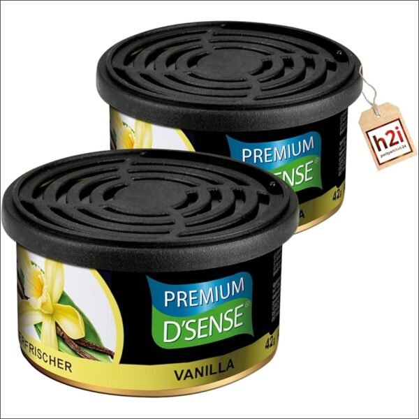 h2i Premium Vanilla Fragrance Tin (Pack of 2)