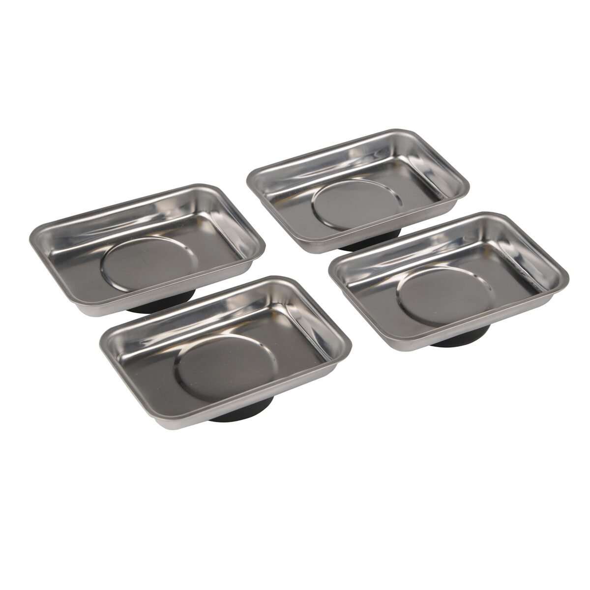 Silverline - magnetic bowls, 4 pcs. Set 95 x 65 mm (250007)