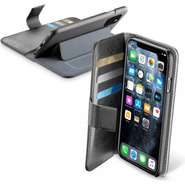 The elegant and practical book-type case is a great solution for those who want to protect their phone and at the same time have credit cards and money at hand.
