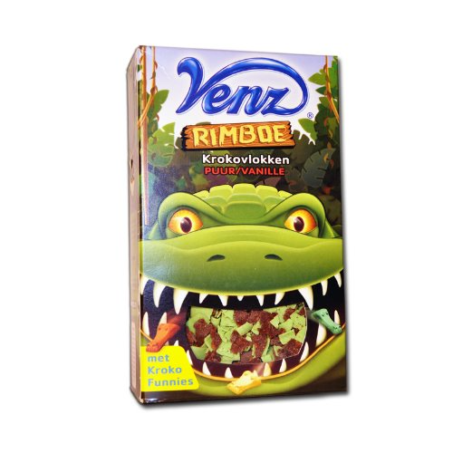 8 x Venz Rimboe Crocovette Flakes Chocolate Flakes 200 g