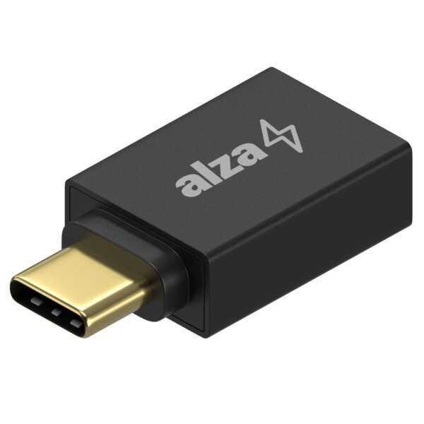 The AlzaPower USB-C (M) to USB-A (F) 3.2 Gen 1 OTG cable allows you to connect USB-A devices (such as flash drives, keyboards, or mice) to USB-C devices (smartphones, tablets, laptops).