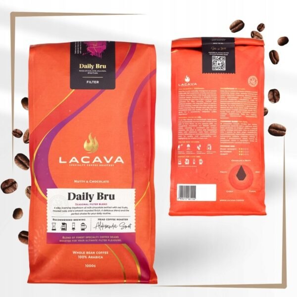 Coffee beans from America 1000g light roast LaCava DAILY BRU