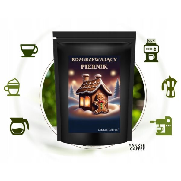 Coffee beans For espresso machine FRESHLY ROASTED 100% Arabica with gingerbread flavor 1kg