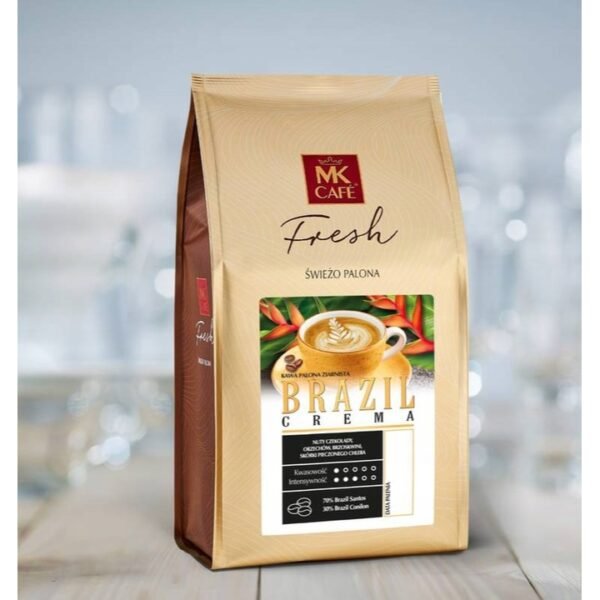 Coffee beans MK Cafe Fresh Brazil Crema 1kg