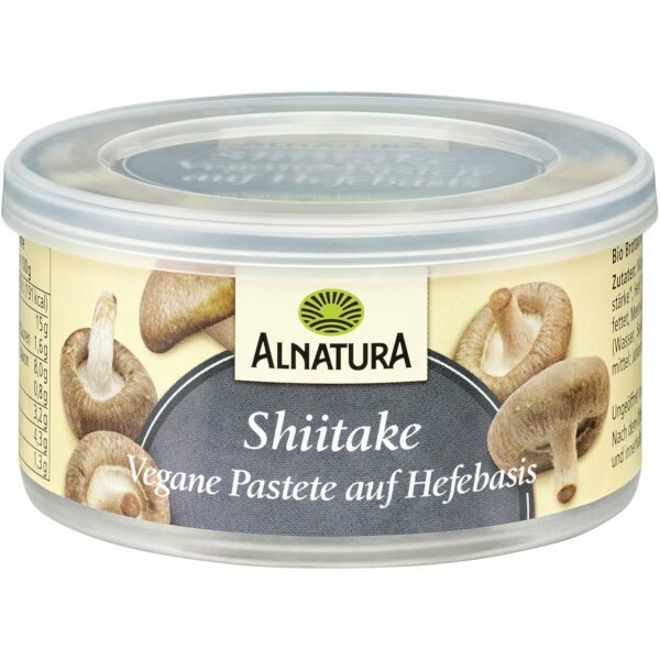 Alnatura Organic Pate Shiitake, 125 g