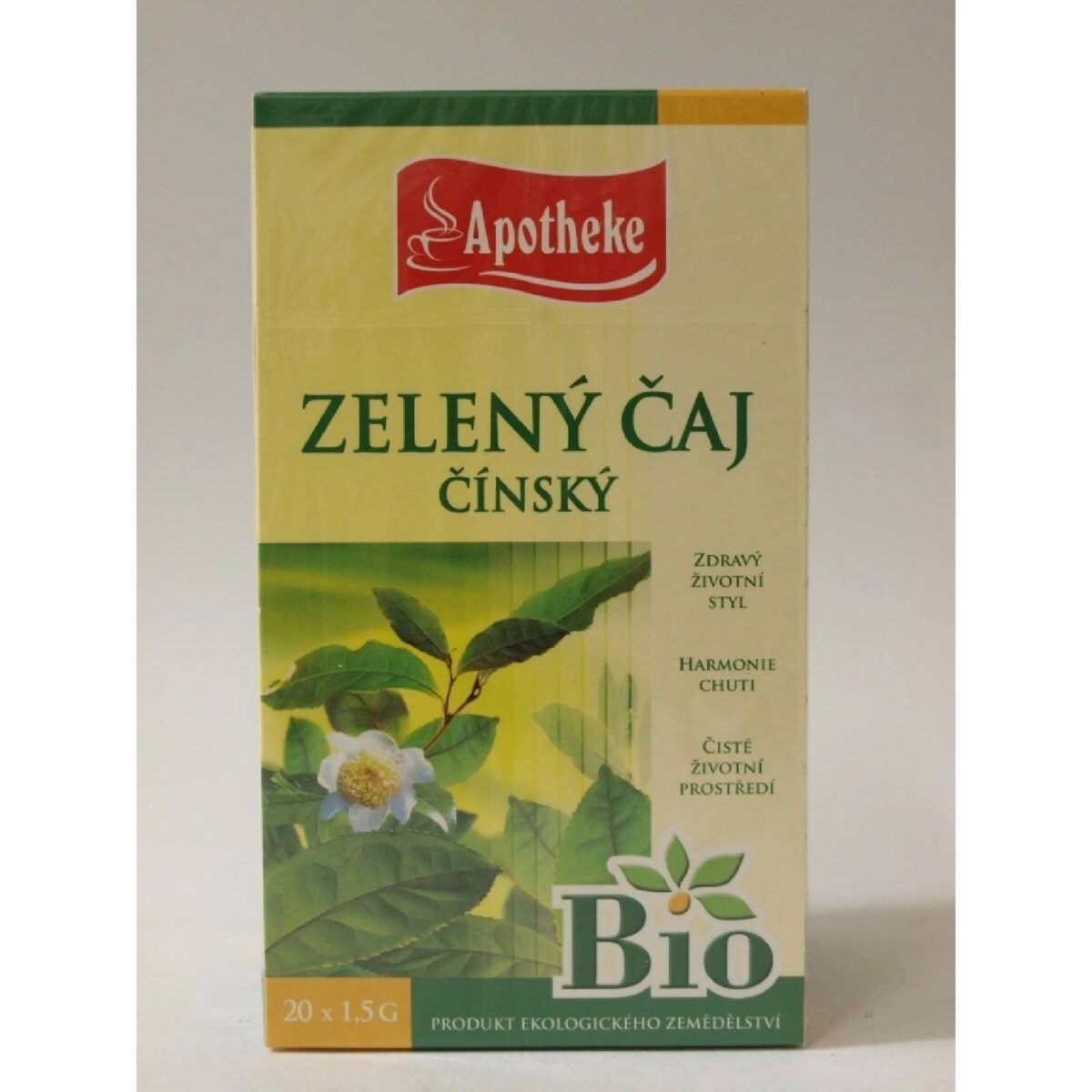apotheke bio green tea 20 x 15 g