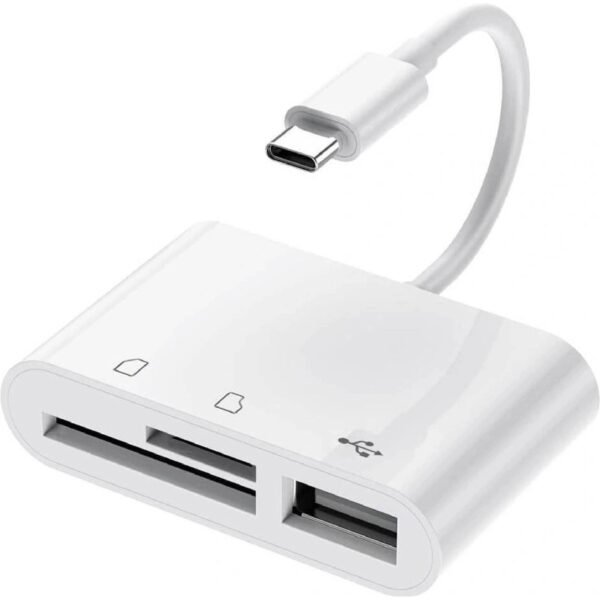 The FIXED USB-C adapter with OTG (On-The-Go) function allows you to connect peripheral devices with a USB connector, such as a flash drive, external drive, keyboard and other accessories, to your smartphone or tablet.