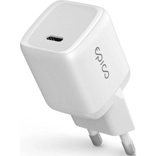 Epico 30W PD Mini Charger White PN 9915111100042 30W Power Delivery mini mains charger, White 30W Power Delivery Charger supports Power Delivery technology with a maximum power of up to 30 W.