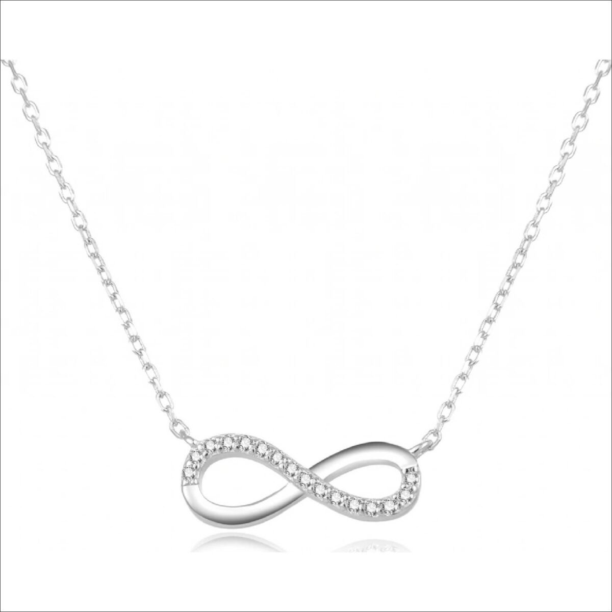 Beneto Stříbrný s nekonečnem AGS507/47L;Beneto Silver with infinity AGS507/47L