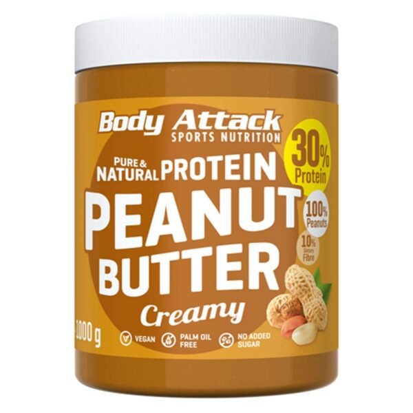 Body Attack Peanut Butter Flavour (1 x 1 Kg, , 1 kg, ,