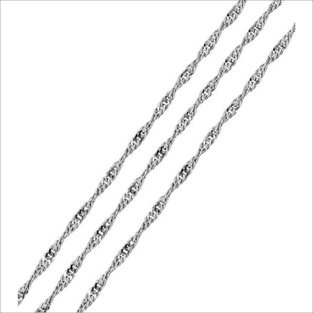 Brilio Silver Stříbrný řetízek Lambáda 471 086 00010 04;Brilio Silver Silver Chain Lambada 471 086 00010 04