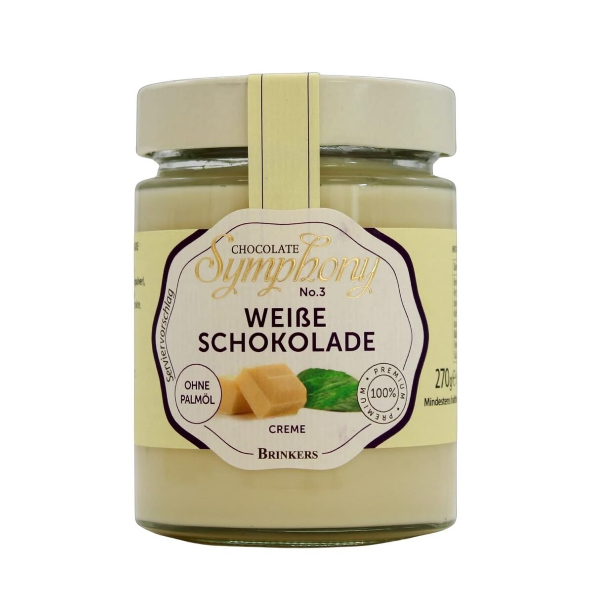Brinkers Chocolate Symphony No. 3 White Chocolate Cream Pack of 6 (6 x 270 g)