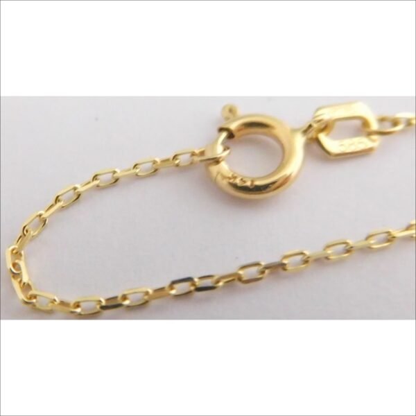 Klenoty Budín Zlatý pevný řetízek ze žlutého zlata 3640045;Budin Jewelry Solid Gold Chain Made of Yellow Gold 3640045