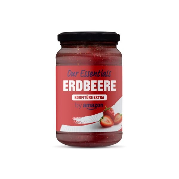by Amazon Strawberry Jam Extra, 450g (Pack of 1)