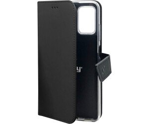 The Celly Wally Case for Redmi Note 10 Pro in black offers reliable protection with a sleek flip-style design.