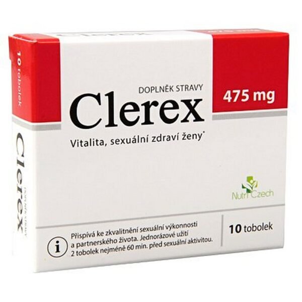 Clerex Acute 10 Capsules for Women is a dietary supplement designed to provide fast relief from acute menstrual discomfort.