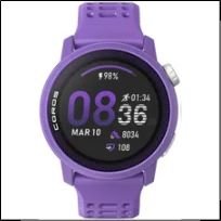 Coros Coros Pace 3 Purple with silicone strap; Coros Pace 3 Morado con correa de silicona;Coros