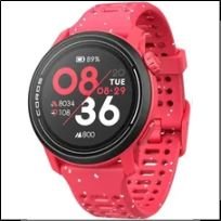 Coros Coros Pace 3 Red with silicone strap; Coros Pace 3 Roja con correa de silicona;Coros