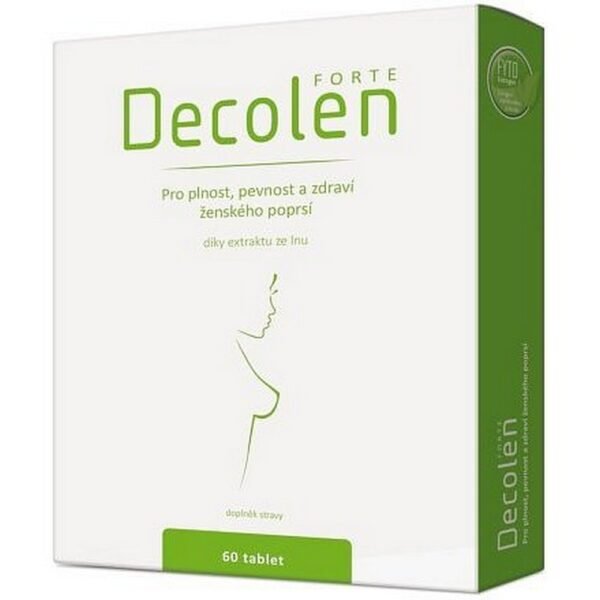 Decolen Forte 60 tablets is a dietary supplement designed to support breast health and enhance breast firmness.