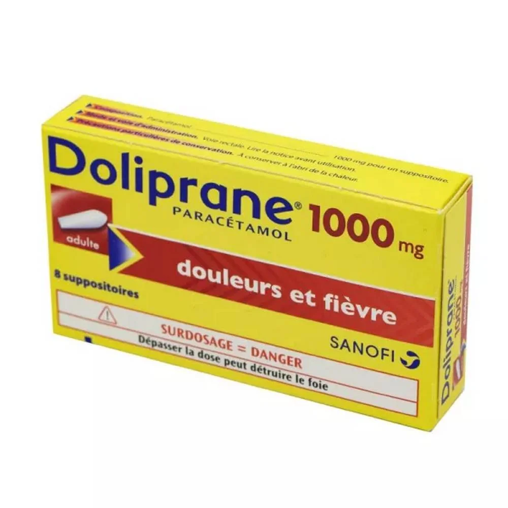 DOLIPRANE 1000 mg 8