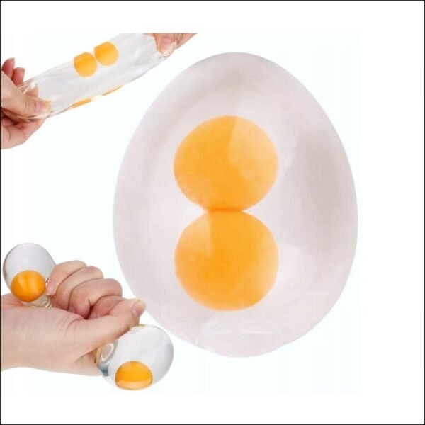 The anti-stress ball relieves tension and stress  - helps to relieve stress and eliminates tension resulting from unpleasant everyday situations; has a positive effect on the nervous system and improves well-being; also ideal for fun in joyful moments.