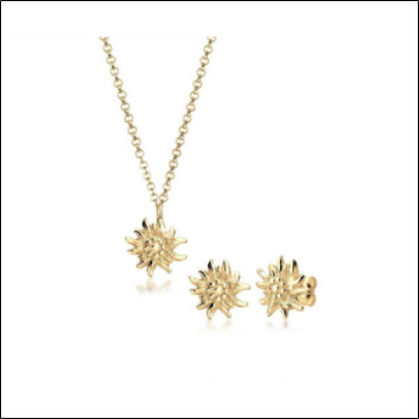 Elli Jewelry Jewellery Set Edelweiss (0903761717);Elli Bijoux Parure de bijoux Edelweiss (0903761717)