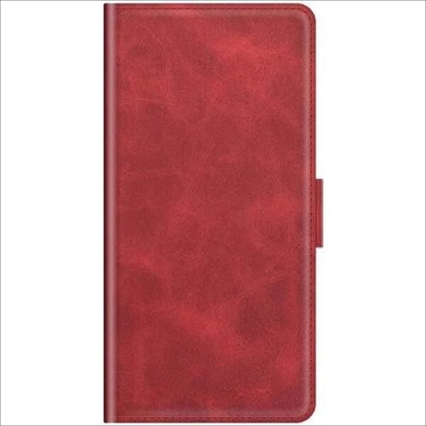 A premium flip case designed specifically for the Samsung Galaxy M11, offering robust protection and a sleek red finish.