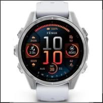 Garmin Garmin Fenix ​​8 43mm Silver with white strap

; Garmin Fenix ​​​​8 43mm Plata con correa blanca;Garmin