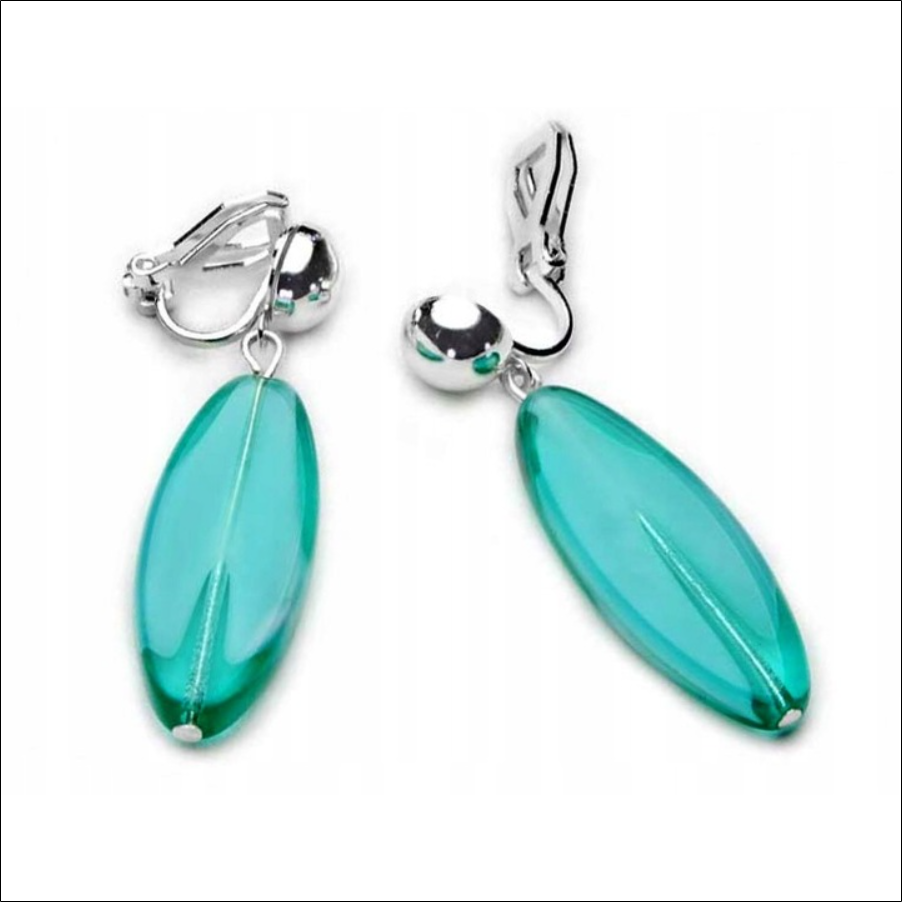 KiaraBijoux,Hanging Clips Summer Long Green Mint For Ears Fashionable Original Kiara 1 KiaraBijoux,Hanging Clips Summer Long Green Mint For Ears Fashionable Original Kiara