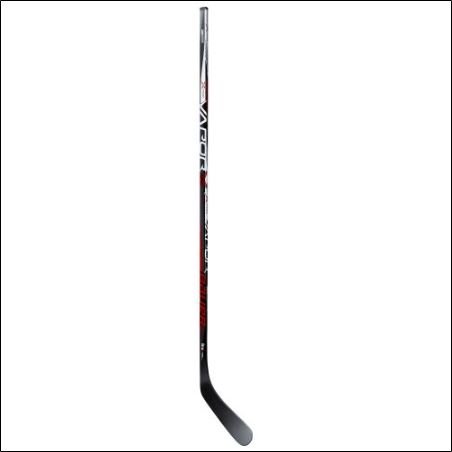 Intermediate-level composite hockey stick with a low-kick point, 67 flex rating, and P92 curve for left-handed shooters.