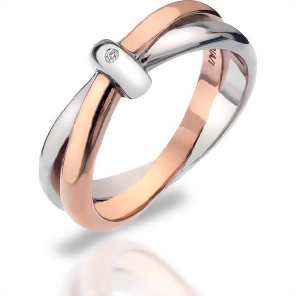 Hot Diamonds Stříbrný prsten Hot Diamonds Eternity Vermeil DR112;Hot Diamonds Hot Diamonds Eternity Vermeil Silver Ring DR112