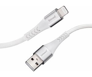 The Intenso C315L USB-C to Lightning Cable is designed for fast charging and data transfer.