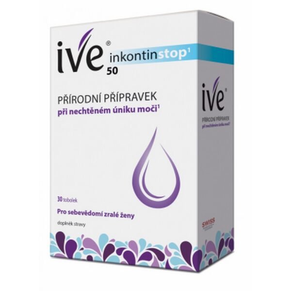 Ive IncontinenceStop 30 capsules is a dietary supplement designed to support bladder health and manage incontinence.