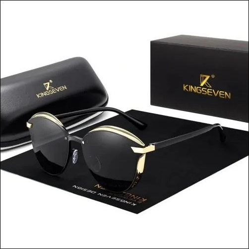 Kingseven Sunglasses Gold/Black