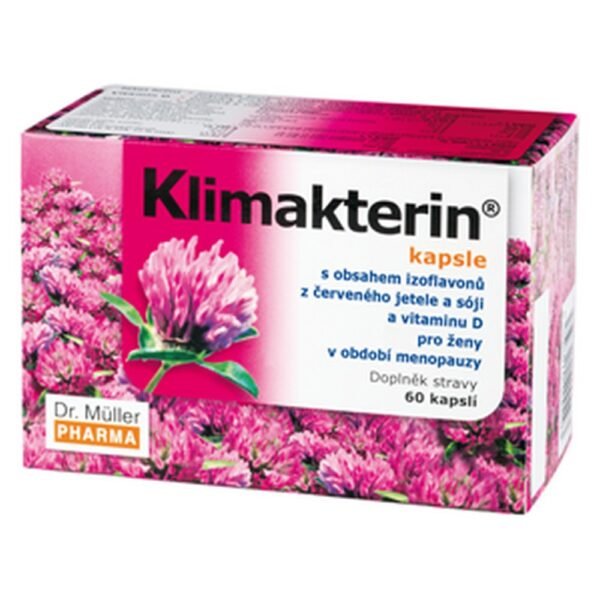 Klimakterin 60 capsules by Dr. Müller is a dietary supplement designed to support women during menopause.