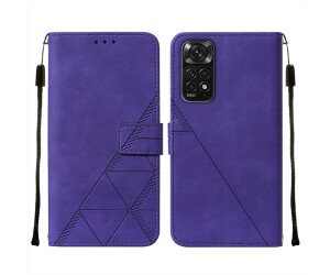 The LaimTop slim embossing flip leather case is designed for Xiaomi Redmi Note 11S and Note 11 4G, offering excellent protection with style.